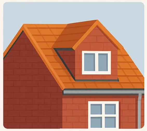 Hip-to-gable conversion 