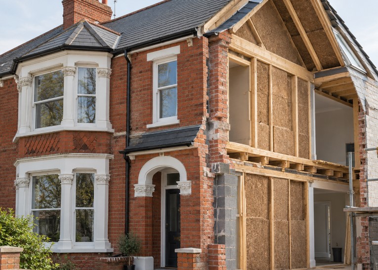 Wood fibre insulation
